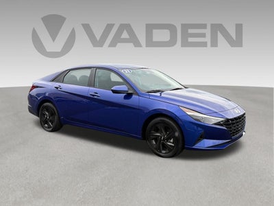 2023 Hyundai Elantra Hybrid Blue