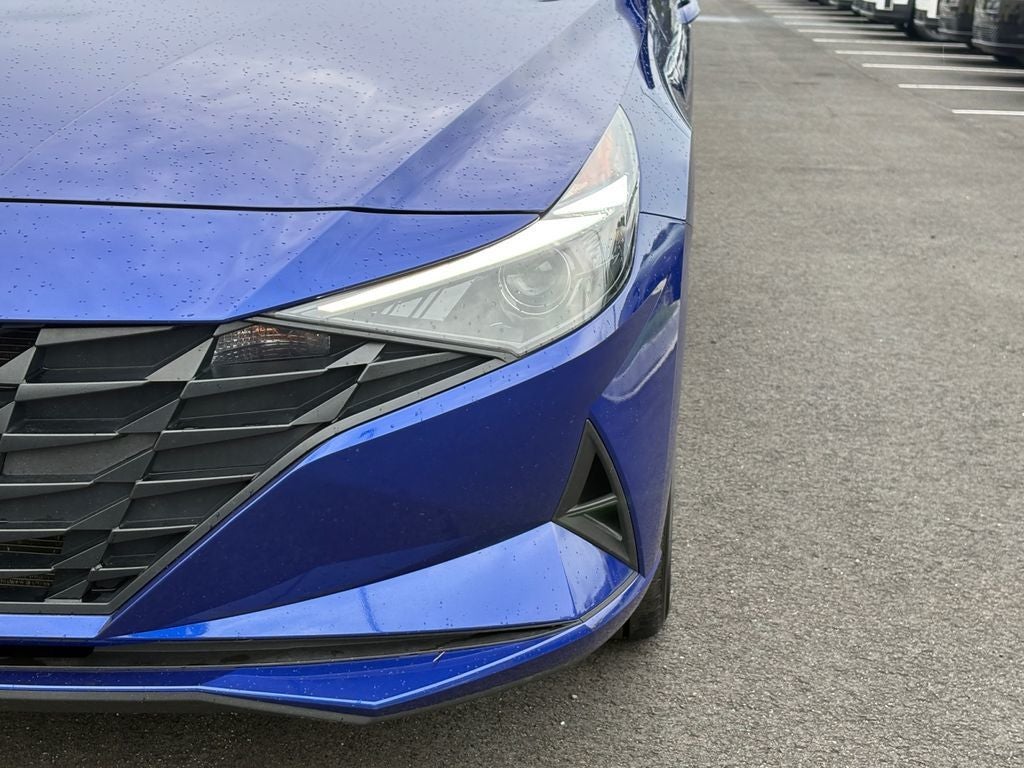 2023 Hyundai Elantra Hybrid Blue