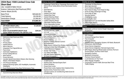 2024 RAM 1500 Limited Crew Cab 4x4 5'7' Box