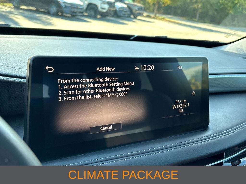 2023 INFINITI QX60 LUXE AWD