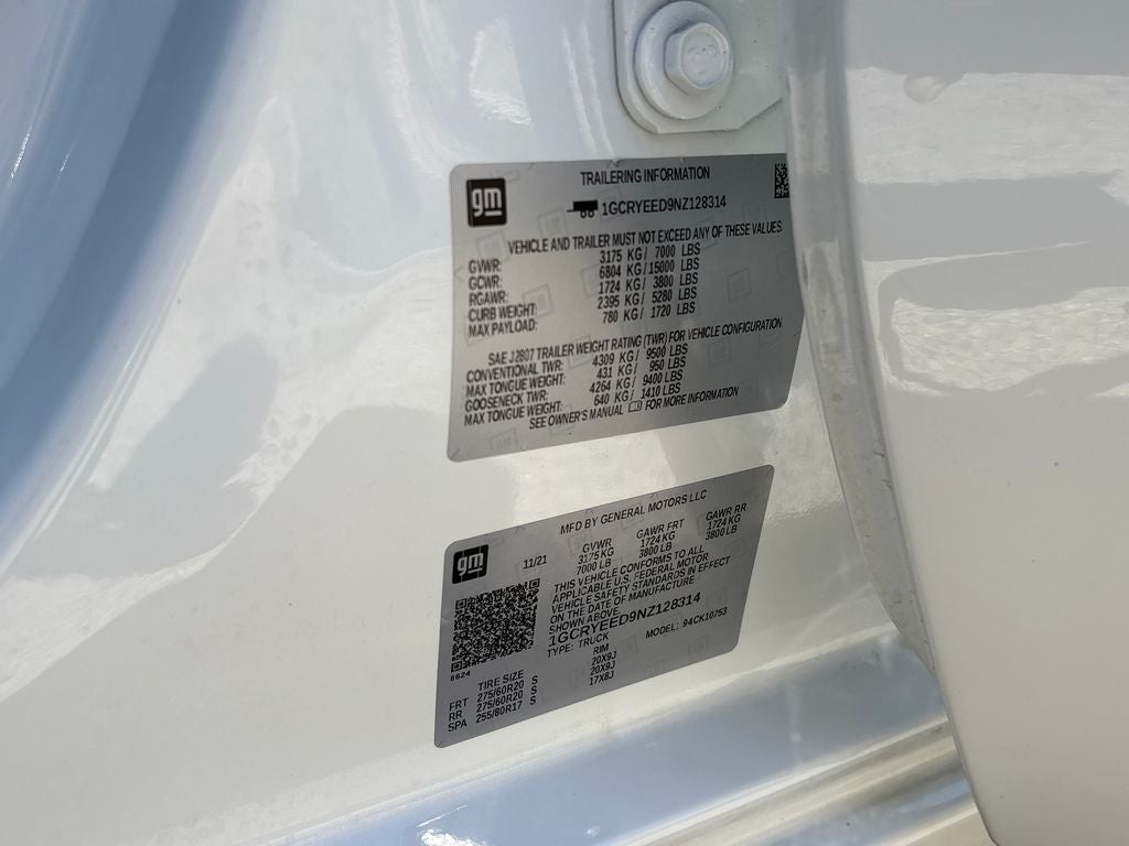 2022 Chevrolet Silverado 1500 LTD RST