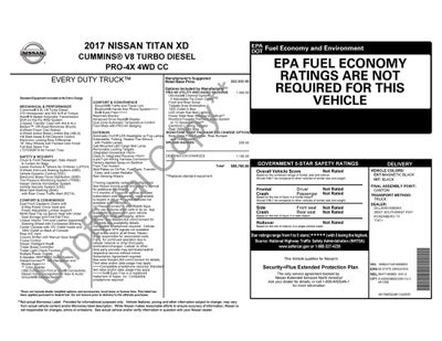 2017 Nissan TITAN XD PRO-4X Diesel