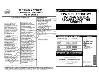 2017 Nissan TITAN XD PRO-4X Diesel
