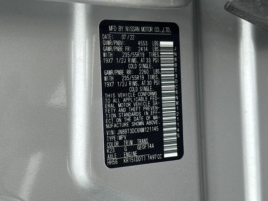 2022 Nissan Rogue Platinum