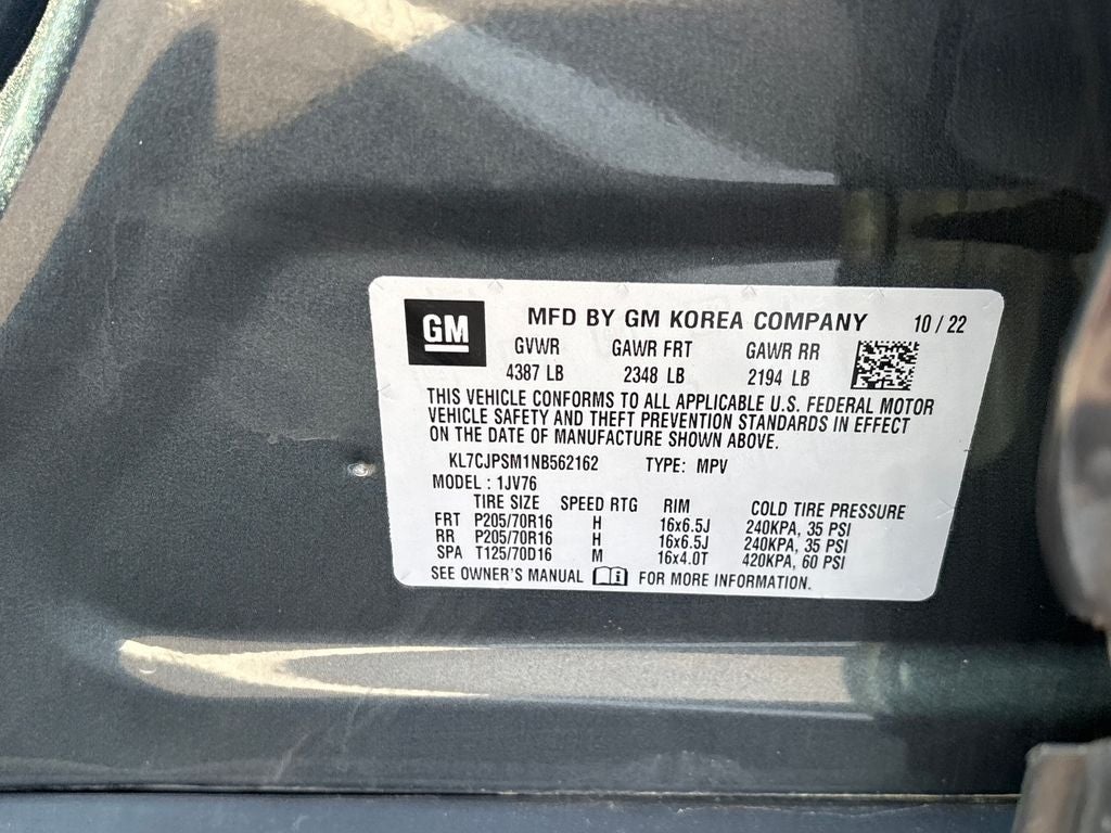 2022 Chevrolet Trax LT