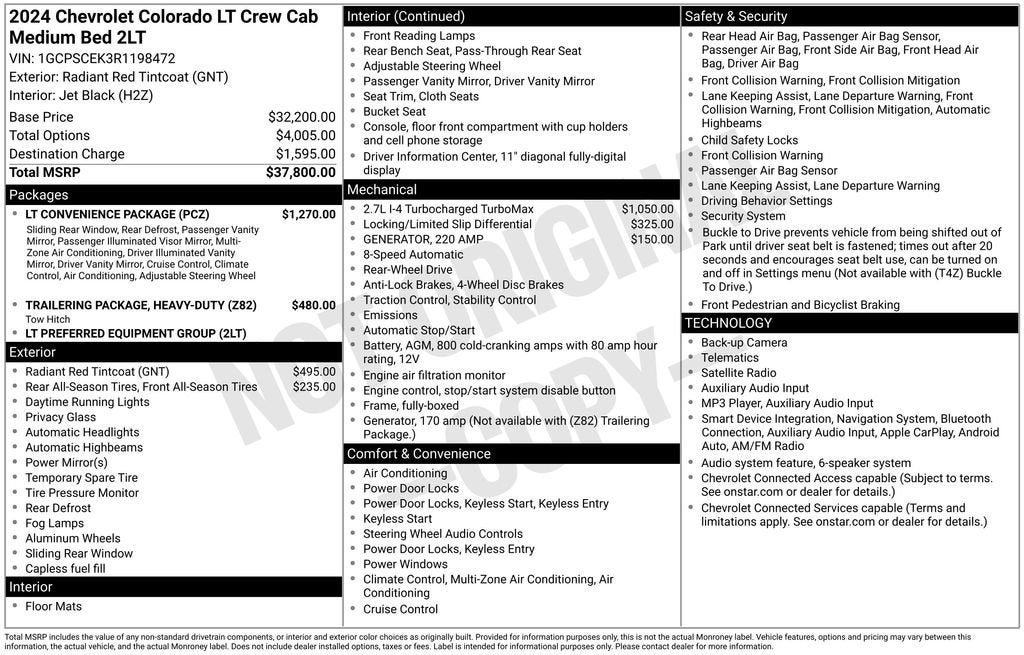 2024 Chevrolet Colorado LT