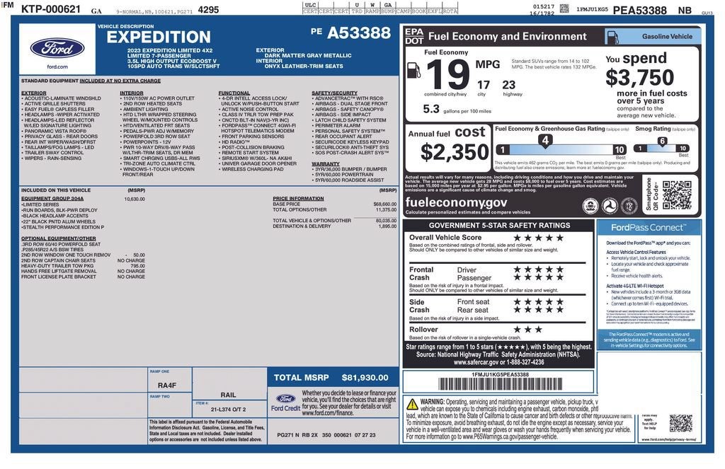2023 Ford Expedition Base