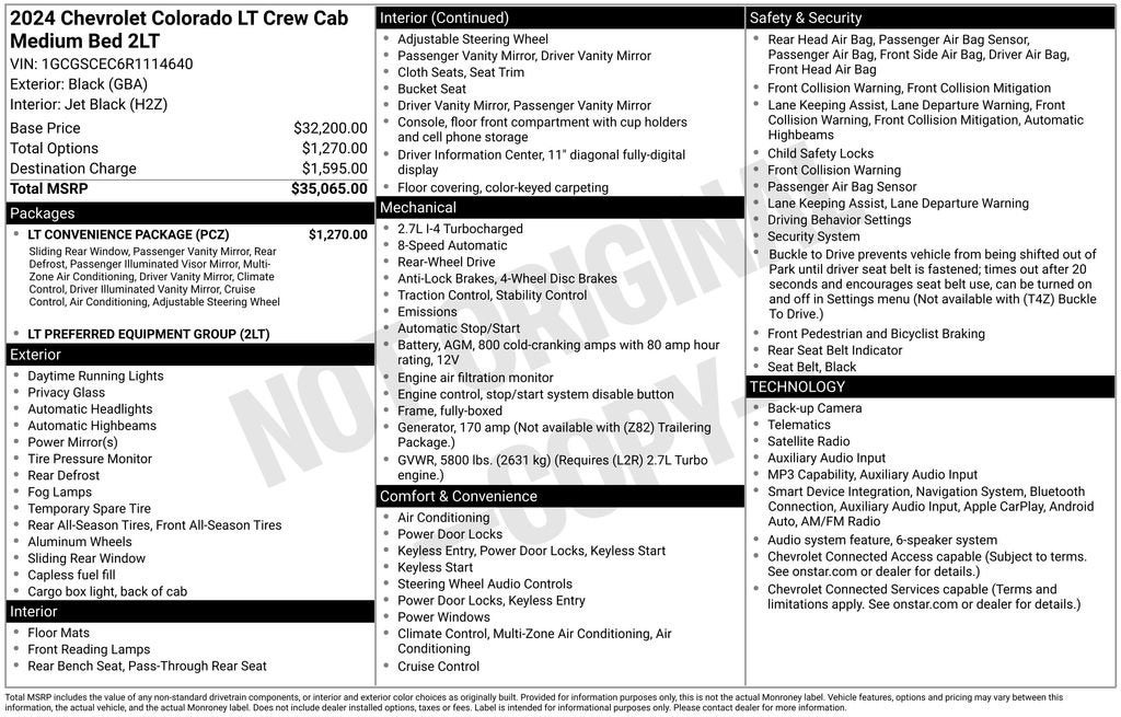 2024 Chevrolet Colorado Base
