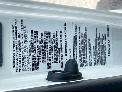 2024 Isuzu FVR DERATED 236 WB