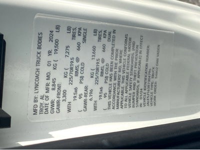 2024 Isuzu NRR 176 WB