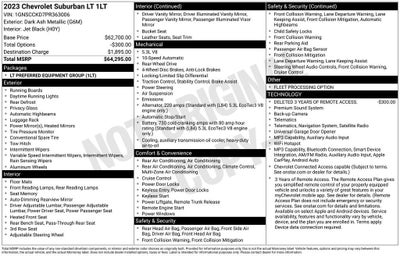 2023 Chevrolet Suburban LT