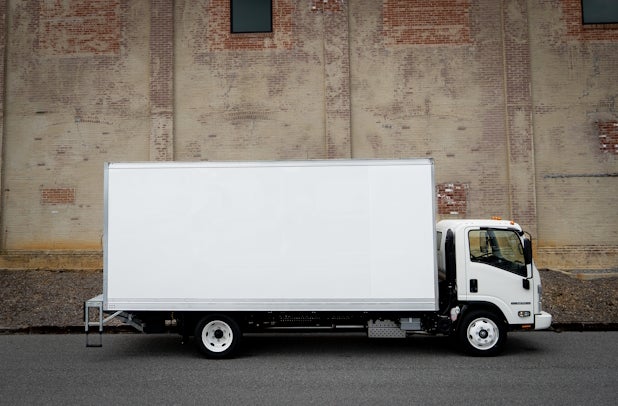 Isuzu van body build example